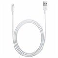 Câble Apple Lightning d'Origine USB MXLY2ZM/A - iPhone, iPad, iPod - Blanc - 1m