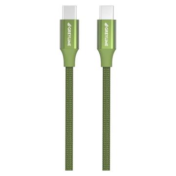 GreyLime Câble USB-C / USB-C tressé 60W - 1m