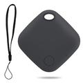 itag03 Bluetooth Finder Anti-Loss Locator for Apple Device Portable Mini Tracker with Strap - Noir