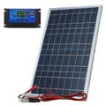 Kit chargeur de batterie à panneau solaire 10W avec régulateur de charge 10A pour ouvre-portails