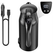 Bouilloire électrique pour voiture 12V/24V avec régulation intelligente de la température - 800ml - Noir
