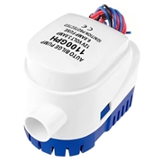 Pompe de cale automatique submersible 12V pour bateaux et piscines - 1100 GPH