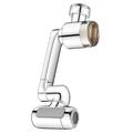 Rallonge de robinet avec filtre rotatif 1440 et 3 filtres - 4 modes - Argent