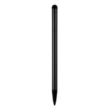 Stylet tactile 2-en-1 pour iPhone, iPad, mobile et tablette - Noir