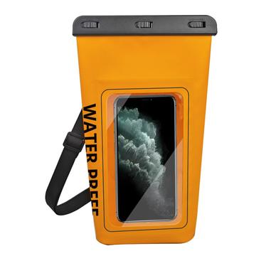 Sac étanche 2L avec pochette pour smartphone à écran tactile - Orange
