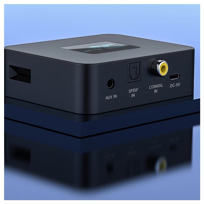 Émetteur/Récepteur audio Bluetooth avec écran ACL - Analogique et numérique