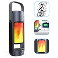 Lampe 3-en-1 Enceinte Bluetooth Portable / Chargeur Sans Fil / Lampe à LED