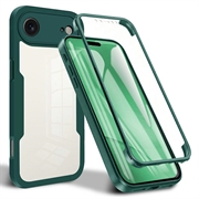 Coque iPhone Air - Série 360 Protection - Verte / Claire