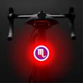 3664 feu arrière de vélo créatif IPX2 étanche petit vélo lumière LED support USB charge pour le cyclisme en plein air - Scorpio