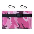 Chargeur solaire portable à 4 volets, 20W, pour le camping - Camouflage rose