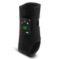 Appareil de massage chauffant à vibrations pour les pieds à 4 moteurs - 6 modes de massage, 5 niveaux de chaleur - 4000mAh - Noir
