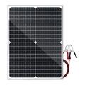 Chargeur solaire portable de 40W pour le camping, le bateau et le camping-car