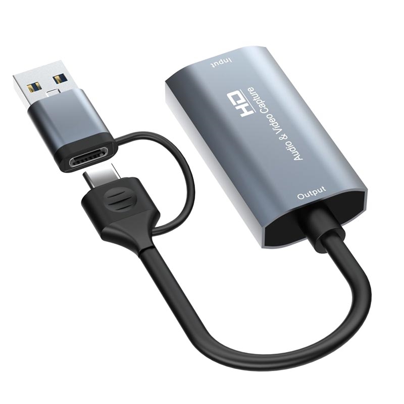 Carte capture video 4K HDMI vers USB carte boîte d'enregistrement Streaming