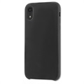 Coque en Silicone iPhone XR 4smarts Cupertino - Noir