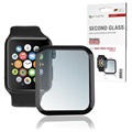 Protecteur d'Écran Apple Watch Series SE/6/5/4 4smarts Second Glass - 40mm - Noir