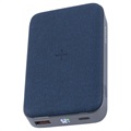 Batterie de Secours Sans fil VoltHub Ultimate 4smarts - 10000mAh - Bleu