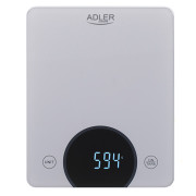 Adler AD 3173s Balance de cuisine - jusqu'à 10kg - LED