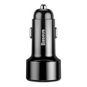 Baseus Magic 2x USB QC 3.0 45W chargeur de voiture CCMLC20A-01 - noir