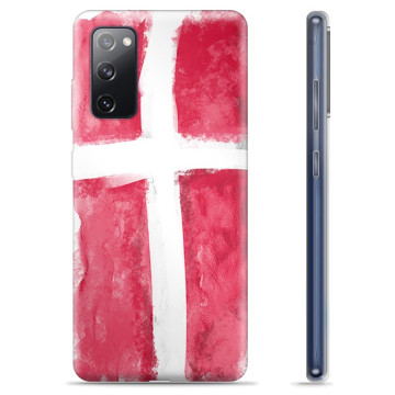 Coque Samsung Galaxy S20 FE en TPU - Drapeau Danois