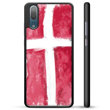 Coque de Protection Huawei P20 - Drapeau Danois