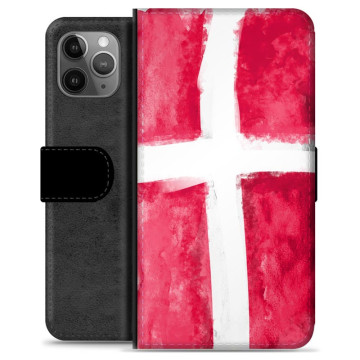 Étui Portefeuille Premium pour iPhone 11 Pro Max - Drapeau Danois