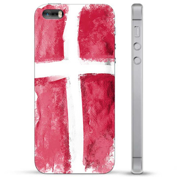 Coque Hybride iPhone 5/5S/SE - Drapeau Danois