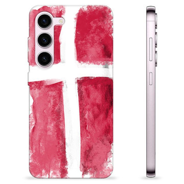 Coque Samsung Galaxy S23 5G en TPU - Drapeau Danois