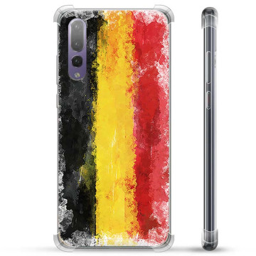 Coque Hybride Huawei P20 Pro - Drapeau Allemand