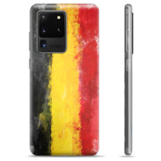 Coque Samsung Galaxy S20 Ultra en TPU - Drapeau Allemand