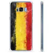 Coque Hybride Samsung Galaxy S8 - Drapeau Allemand