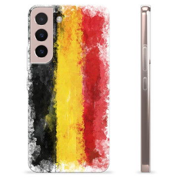 Coque Samsung Galaxy S22 5G en TPU - Drapeau Allemand