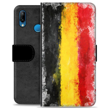 Étui Portefeuille Premium Huawei P30 Lite - Drapeau Allemand