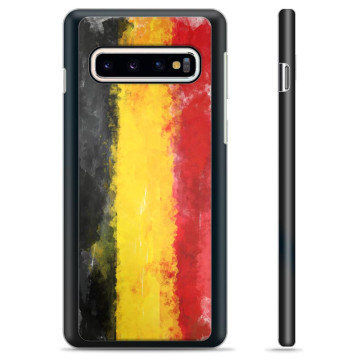 Coque de Protection pour Samsung Galaxy S10 - Drapeau Allemand