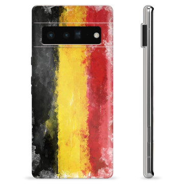 Coque Google Pixel 6 Pro en TPU - Drapeau Allemand