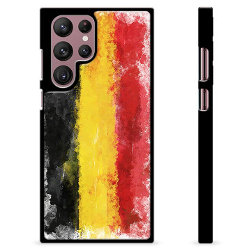 Coque de Protection pour Samsung Galaxy S22 Ultra 5G - Drapeau Allemand