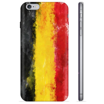 Coque iPhone 6 / 6S en TPU - Drapeau Allemand