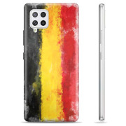 Coque Samsung Galaxy A42 5G en TPU - Drapeau Allemand