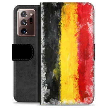 Étui Portefeuille Premium Samsung Galaxy Note20 Ultra - Drapeau Allemand