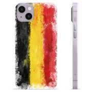 Coque iPhone 14 Plus en TPU - Drapeau Allemand