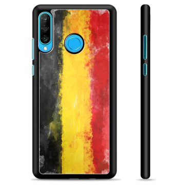 Coque de Protection pour Huawei P30 Lite - Drapeau Allemand