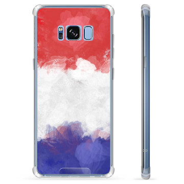 Coque Hybride Samsung Galaxy S8+ - Drapeau Français