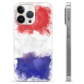 Coque iPhone 13 Pro en TPU - Drapeau Français