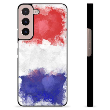 Coque de Protection pour Samsung Galaxy S22 5G - Drapeau Français