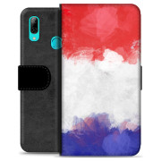 Étui Portefeuille Premium Huawei P Smart (2019) - Drapeau Français