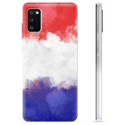 Coque Samsung Galaxy A41 en TPU - Drapeau Français