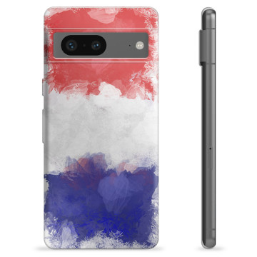 Coque Google Pixel 7 en TPU - Drapeau Français