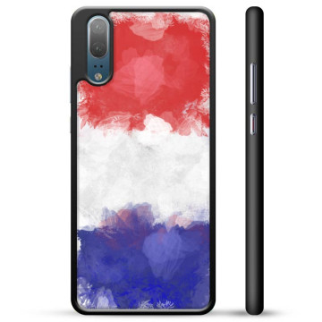 Coque de Protection Huawei P20 - Drapeau Français