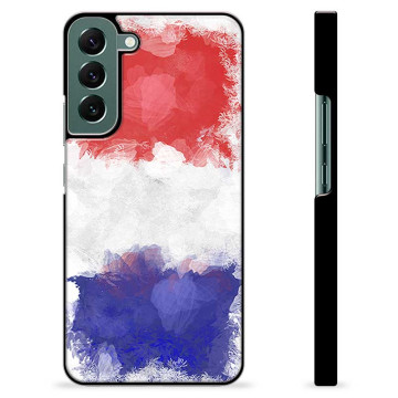 Coque de Protection pour Samsung Galaxy S22+ 5G - Drapeau Français