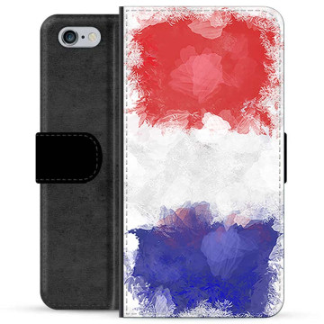 Étui Portefeuille Premium pour iPhone 6 / 6S - Drapeau Français