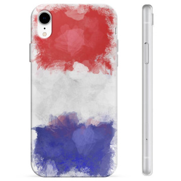 Coque iPhone XR en TPU - Drapeau Français